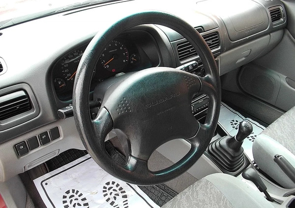 Subaru Forester cena 14900 przebieg: 310000, rok produkcji 1999 z Izbica Kujawska małe 277
